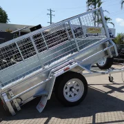 7x5 galvanised cage trailer for sale townsville 8