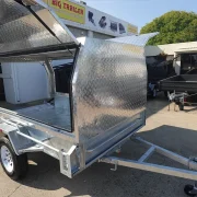 8x5 Tradesman Trailer with Alloy Trades Top 2