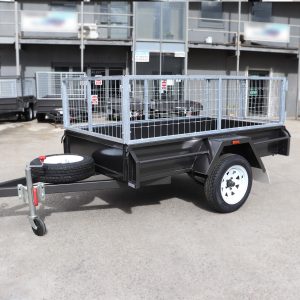 8x5 Commercial Heavy Duty Cage Trailer for Sale Townsville