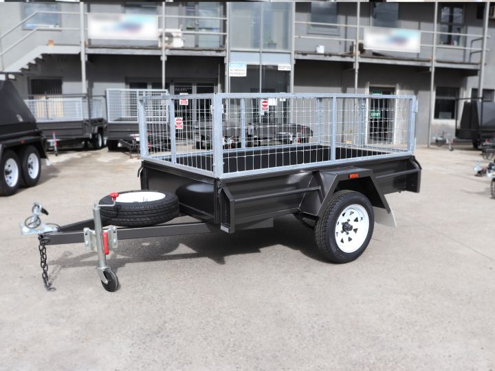 8x5 Commercial Heavy Duty Cage Trailer for Sale in Townsville