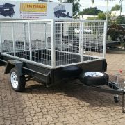 8x5 Domestic Heavy Duty Cage Trailer Townsville
