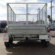 8x5 galvanised cage hydraulic tipper trailer for sale townsville 6