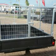 8x5 Galvanised Cage Trailer with Removable Cage
