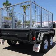 8x5 heavy duty australian made cage trailer for sale townsville 1