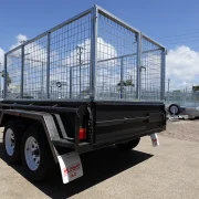 8x5 heavy duty australian made cage trailer for sale townsville 3