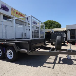 8x5 heavy duty australian made cage trailer for sale townsville