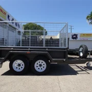 8x5 heavy duty australian made cage trailer for sale townsville 5