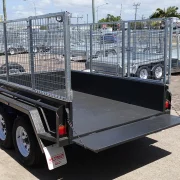 8x5 heavy duty australian made cage trailer for sale townsville 7