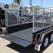 8x5 heavy duty australian made cage trailer for sale townsville 8