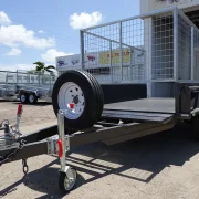 8x5 heavy duty australian made cage trailer for sale townsville 9