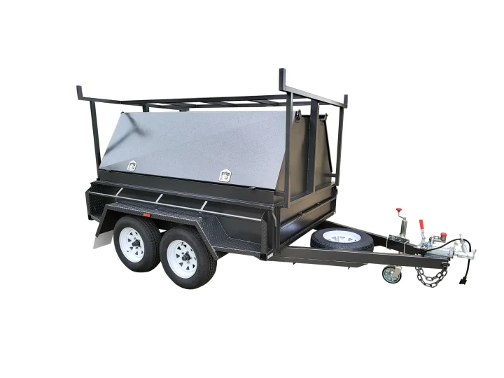 8x5 Heavy Duty Tandem Tradesman Trailer with 600mm Tradie Top