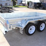 8x5 Tandem Axle Galvanised Box Trailer for Sale Townsville