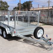 8x5 Tandem Axle Galvanised Cage Trailer for Sale in Townsville