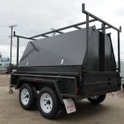 8x5 tradie top trailer with toolbox 2