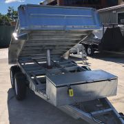 10x5 Galvanised Hydraulic Tipper Trailer for Sale Townsville