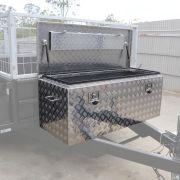 aluminium toolbox for trailer storage townsville