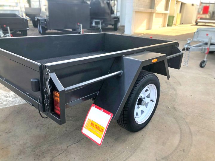 7x4 Single Axle Commercial Heavy Duty Box Trailer for Sale in Townsville