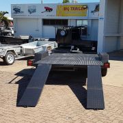 Car Carrier with Ramps