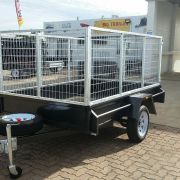 Cover Image Single Axle Cage Trailer for Sale